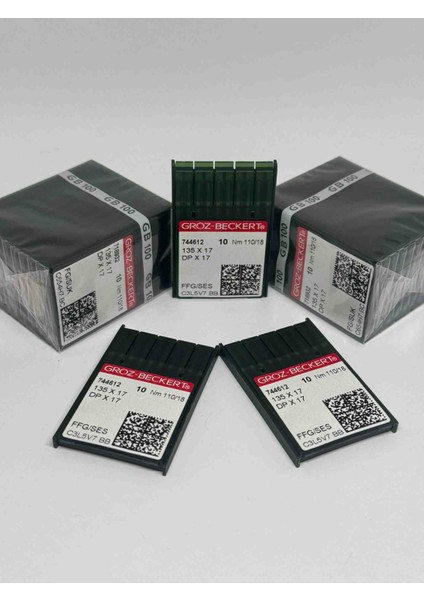 DPX17 135X17 Punteriz Iğne 110/18 Ffg