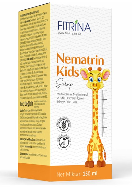 Nematrın Kids Şurup 150 ml fiyatları