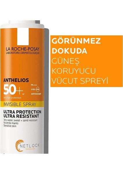La Roche-Posay Anthelios Shaka SPF50+ Güneş Koruyucu Sprey 200 ml