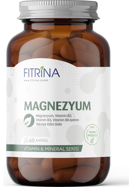 Magnezyum 60 Kapsül