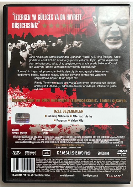 The Football Factory Futbol A.Ş. fiyatları