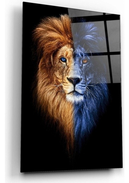 Aslan Cam Tablo