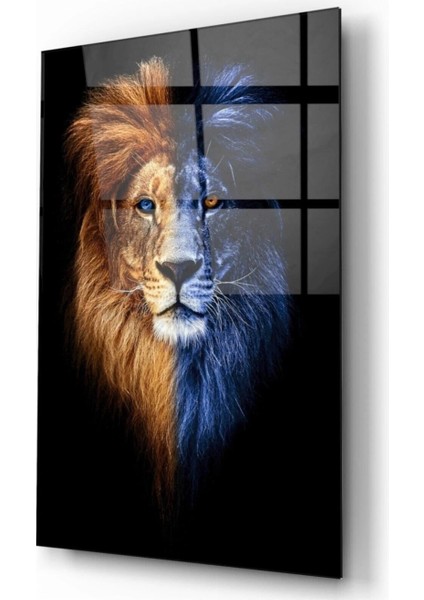 Aslan Cam Tablo