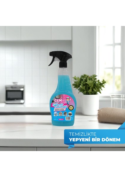 Cem Sil Silikonlu Cam ve Yüzey Temizleyici 750 Ml fırsatları