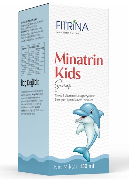 Mınatrın Kids Şurup 150 ml fiyatları