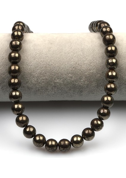 Pirit Doğal Taş Dizi 10 mm Küre Kesim fiyatları