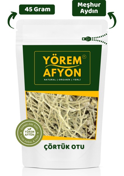 Yörem Afyon Meşhur Aydın Kalp Dostu Çörtük Otu, Tarhana Otu, Şifa Otu | 45GR.