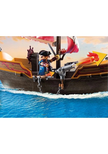 Playmobil Pirates 71418 Korsan Gemisi, Açık Denizlerde Heyecan Verici Maceralar, Teleskop, Pusula ve Toplar Gibi Kapsamlı Aksesuarlar, 4 Yaş ve Üzeri Çocuklar Için Oyuncak modelleri