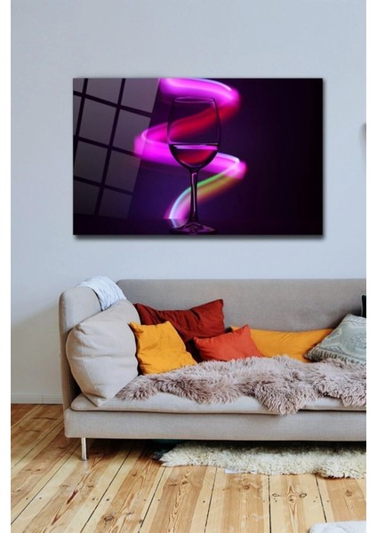 Kadeh Cam Tablo Duvar Dekarasyonu,ev Dekorasyon,duvar Tablosu,ev Hediyesi