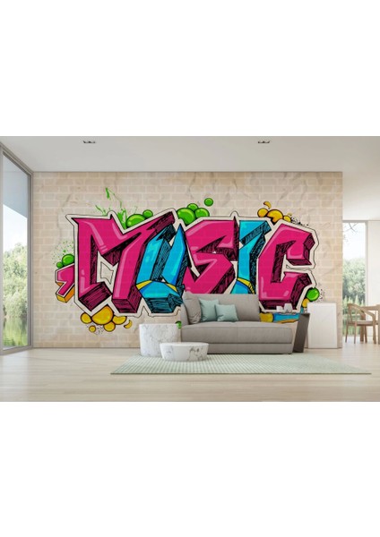 Müzik Sütüdyosu Poster Duvar KAĞIDI-5500 fırsatları