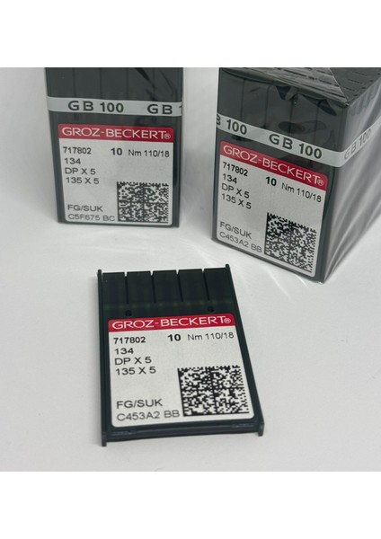 Dpx5 134 Düz Dikiş Kalın Dip Iğne 110/18