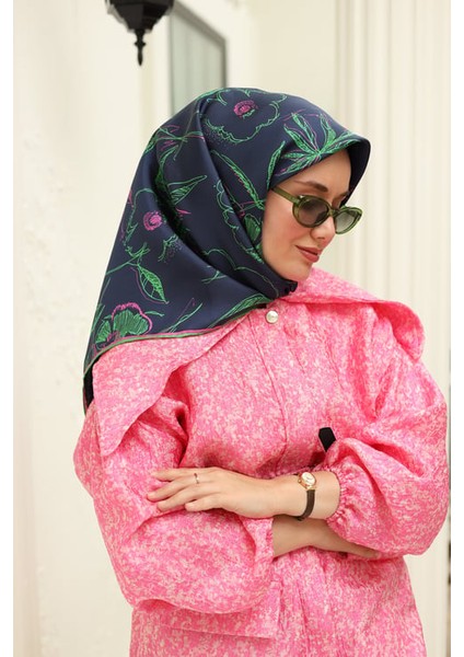 SİLKHOME Silk Home Twill Ipek Eşarp 11433-01
