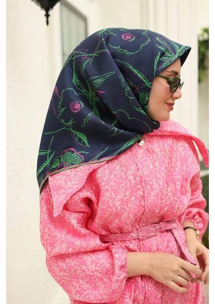 SİLKHOME Silk Home Twill Ipek Eşarp 11433-01