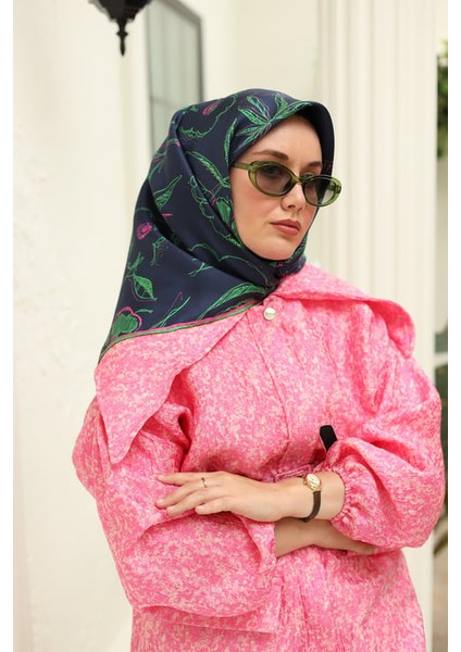SİLKHOME Silk Home Twill Ipek Eşarp 11433-01