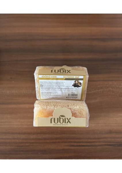 Kükürtlü Doğalkabak Lifli SABUN(130GR) 1 ADET