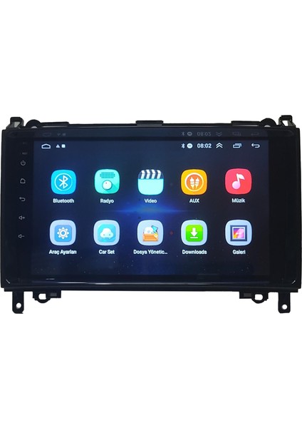 Smart Go Mercedes B 200/A/VİTO/SPRİNTER 2004/2020 9 Inç 6-128