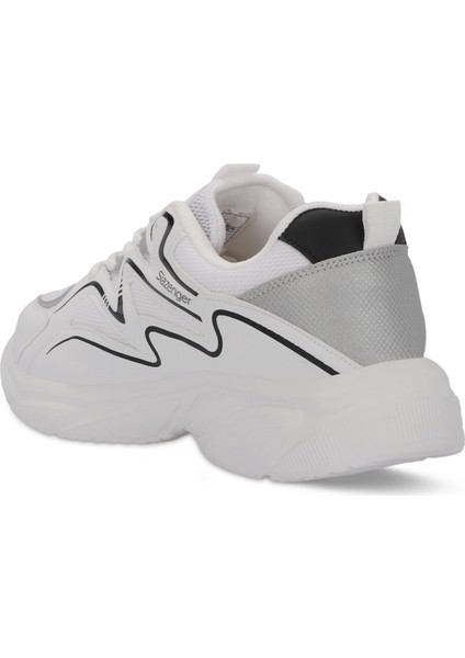 MULTI I Erkek Sneaker Koşu & Yürüyüş Ayakkabısı Beyaz / Gri