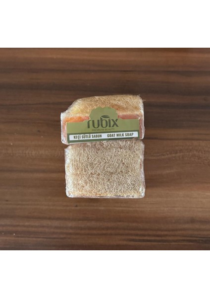 Keçi Sütlü Doğal Kabak Lifli SABUN(130GR) 1 ADET