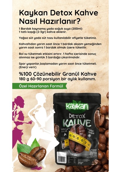 Kaykan Detox Kahve modelleri