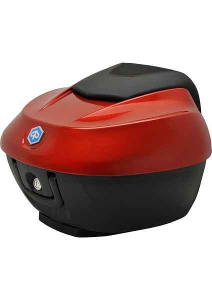 Piaggio Beverly 400 Parlak Turuncu Top Case-Çanta 36 LT (Arancio Sunset, Arancio Lucido A12) / PIAGGIO