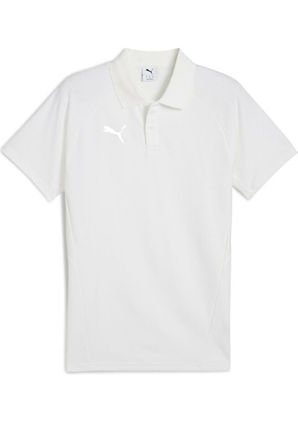 Team Evostripe Polo Erkek Futbol Polo Yaka Tişört 65995204 Beyaz