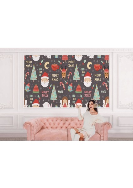 Yılbaşı Christmas Temalı Duvar Kağıdı POSTER-5713