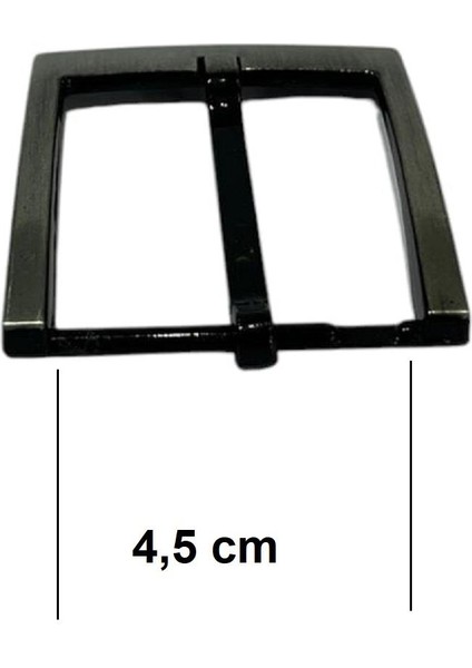 Kemer Tokası 4,5 cm Siyah Silme 1 Adet (Leathercraft, Deri Hobi) fırsatları