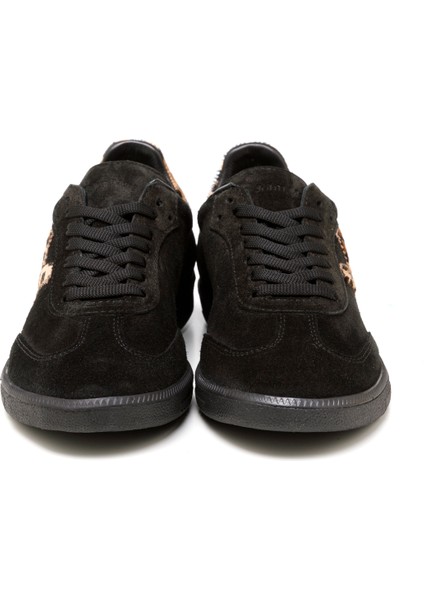 Kadın Sneaker ( Günlük) RC-25Y-088-M-VADE John May Siyah Süet-Leopar modelleri