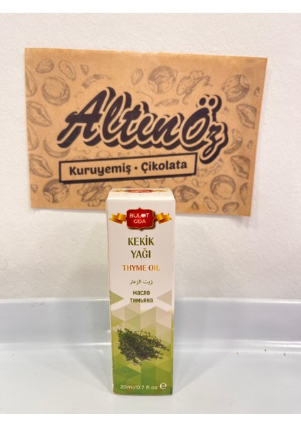 Kekik Yağı