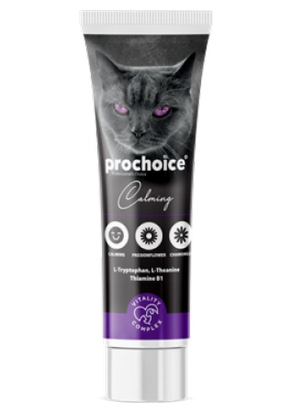 Prochoice 100 Ml X 12 Adet Calming Pasta Kediler İçin Sakinleştirici Gıda Takviyesi Zrnet