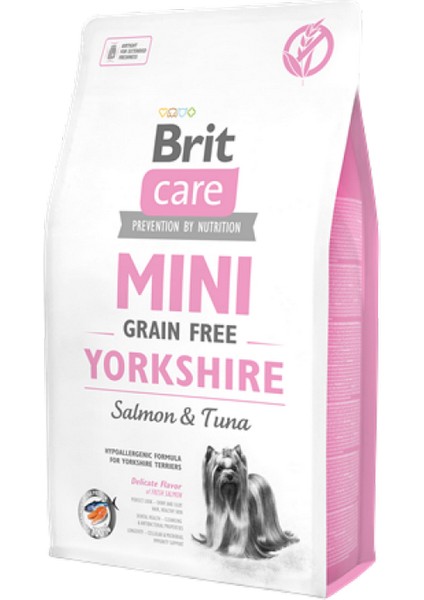 Mtxdpn Brit Care 2 Kg Mini Irk Yorkshire Terrier Köpekler İçin, Tahılsız, Hipoalerjenik, Somon Ve Tuna Balıklı Kuru Mama modelleri