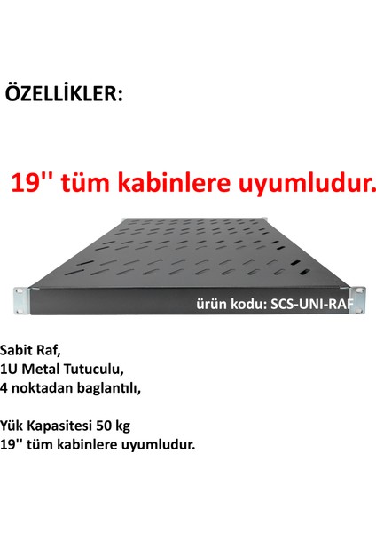Kabınet Rafı Her Marka Kabinet ile Uyumlu Ayalanabilir modelleri