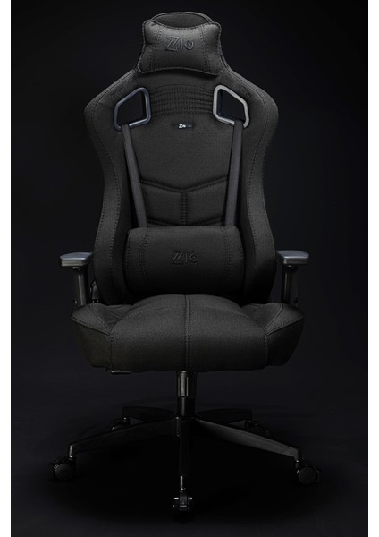 Venom Deep Black Profesyonel Oyuncu Koltuğu - 2D Kol ve 180 Mekanizmalı Siyah Keten - 1565b1101