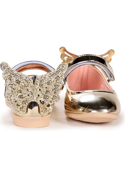 Friga Kelebek Cırtlı Kız Çocuk Babet Ayakkabı fırsatları