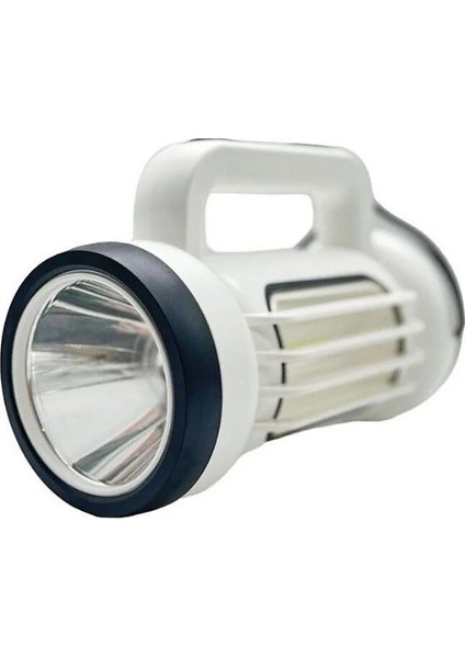 Çift Işıklı Güneş Enerjili Solar Şarjlı Kamp El Feneri Lambası