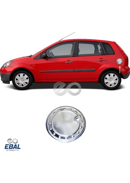 Ford Fusion Krom Depo Kapağı 2002 ve Üzeri Paslanmaz Çelik