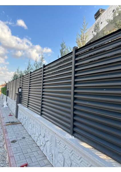 Panjur Güneş Kırıcı Dekoratif Bahçe Panel Çiti