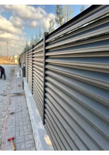 Panjur Güneş Kırıcı Dekoratif Bahçe Panel Çiti