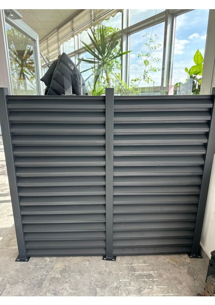Panjur Güneş Kırıcı Dekoratif Bahçe Panel Çiti