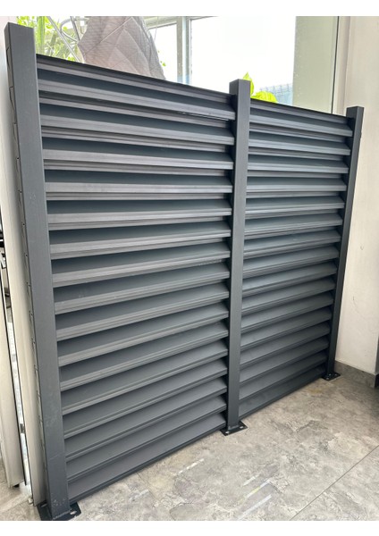 Panjur Güneş Kırıcı Dekoratif Bahçe Panel Çiti