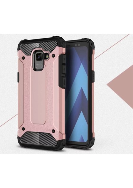 Galaxy A7 2018 Armor Hibrit Kaliteli Zırh Kılıf