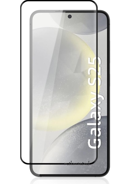 Samsung Galaxy S25 Uyumlu Tam Kapatan Şeffaf Esnek Seramik Kırılmaz Nano Cam Ekran Koruyucu