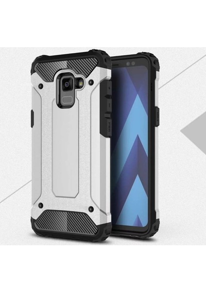 Galaxy A7 2018 Armor Hibrit Kaliteli Zırh Kılıf