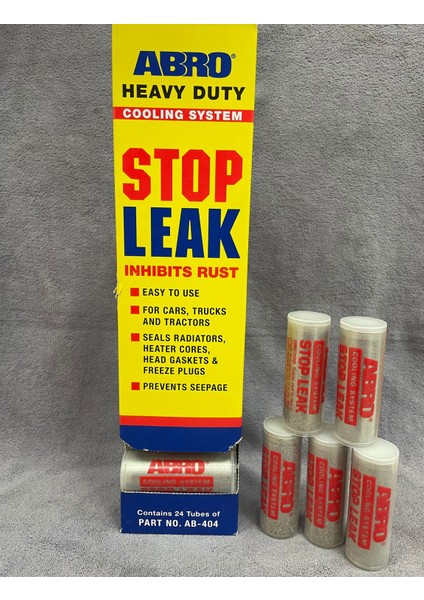 Abro Stop Leak Radyatör Çatlak Tıkayıcı Toz (20 Gr) 1 Adet fiyatları