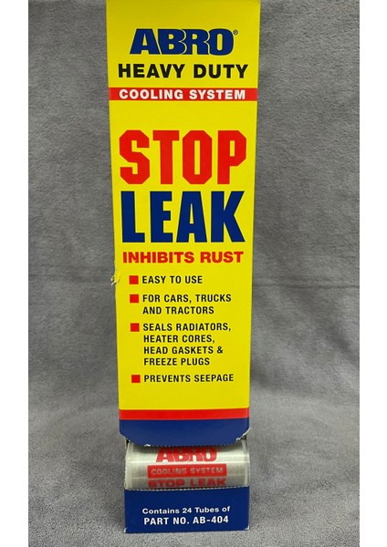 Abro Stop Leak Radyatör Çatlak Tıkayıcı Toz (20 Gr) 1 Adet modelleri