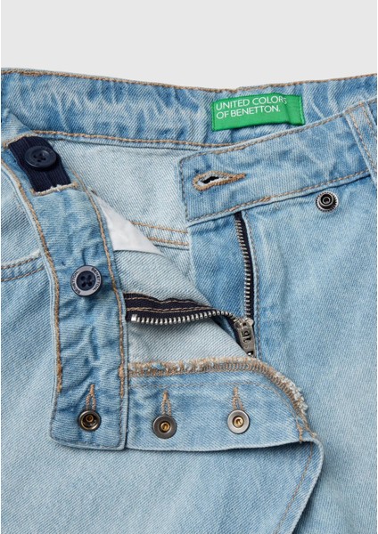 Unıted Colors Of Benetton Kız Çocuk Şort 4DW2C9030 modelleri