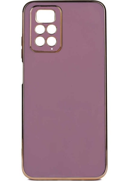 Gold Kenarlı Silikon Redmi Note 11 S Kılıf