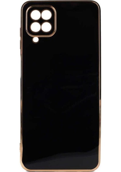 Gold Kenarlı Silikon Galaxy A22-KILIF