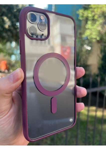 Magsafe Özellikli Silikon iPhone 12 Pro Max Kılıf