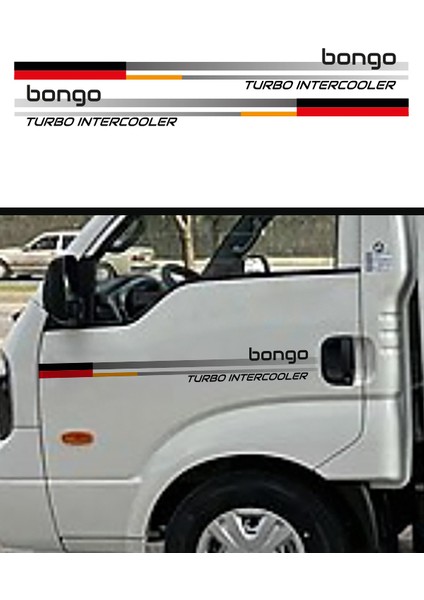 Kia Bongo Sticker Siyah
